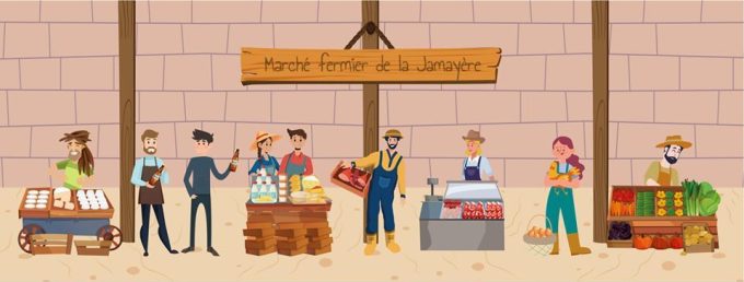 Marché fermier de la Jamayère